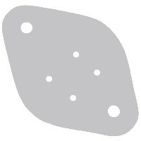 GPN-118-19 TEK-SIL® GAP PAD, NYLON MESH